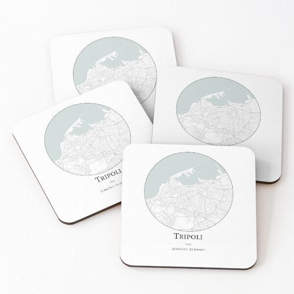 Item preview, Topography of Tripoli designed and sold by JohnnysHeath.