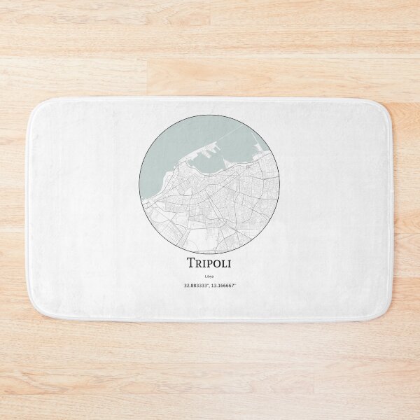 Item preview, Topography of Tripoli designed and sold by JohnnysHeath.