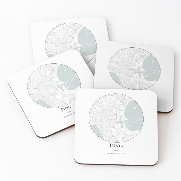 Artikelvorschau, Topographie von Tunis entworfen und verkauft von JohnnysHeath.