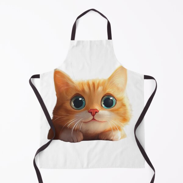 Item preview, cute orange cat designed and sold by Natthiya Minimal.