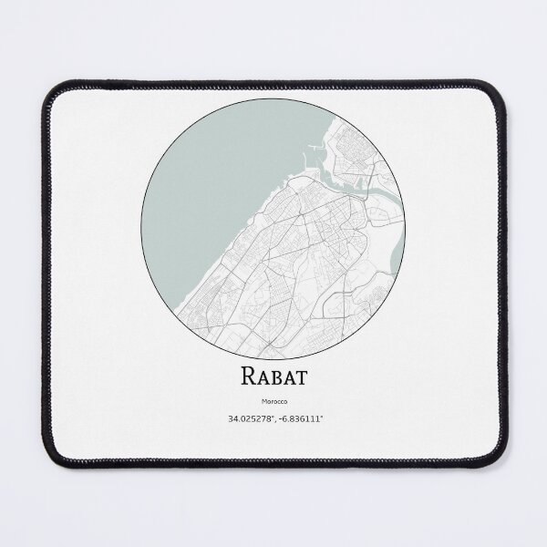Item preview, Topography of Rabat designed and sold by JohnnysHeath.
