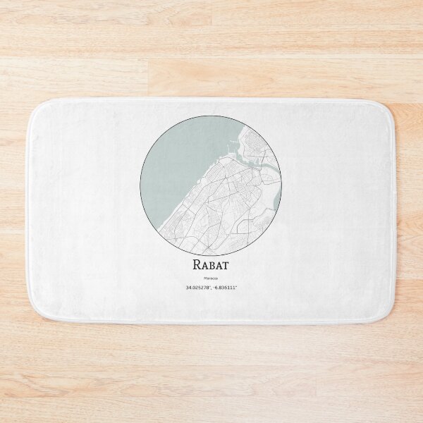 Item preview, Topography of Rabat designed and sold by JohnnysHeath.
