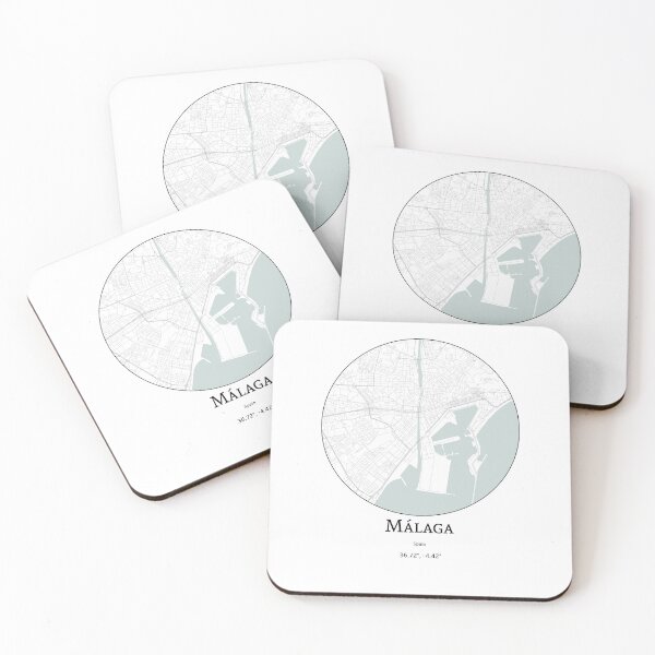 Item preview, Topography of Malaga designed and sold by JohnnysHeath.