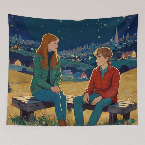 Item preview, Moonlit Conversations designed and sold by joejiing.