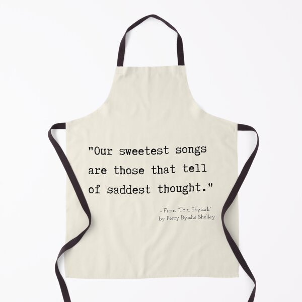 Item preview, A Quote about Despair from "To a Skylark" by Percy Bysshe Shelley designed and sold by Poemit.