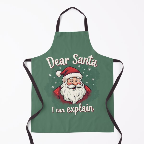 Item preview, christmas phrases / "Dear Santa, I Can Explain" designed and sold by Krasnovaovaova.