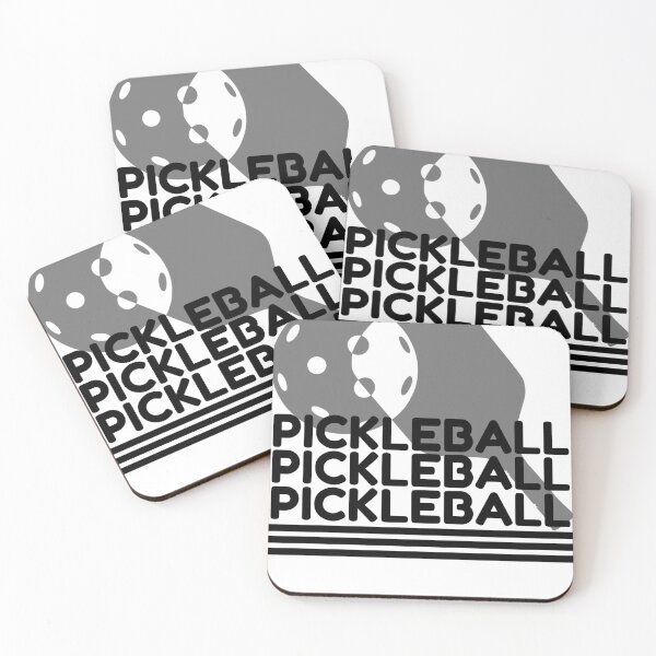 Item preview, Pickleball Pickleball Pickleball - Black/Grey - Classic designed and sold by iTeeShirts.