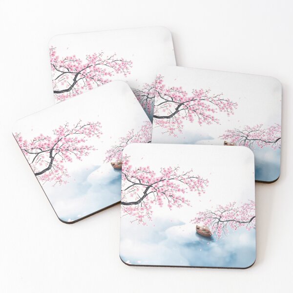 Item preview, FROZEN SNOWY LAKE JAPANESE WOODCUT ART designed and sold by INNERHARMONY2.