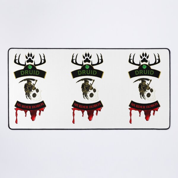 Item preview, Druid. Murder Hobos. Biker Style Patch designed and sold by Ferndragons.