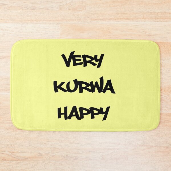 Item preview, VERY KURWA HAPPY 1 designed and sold by FatGiantCat.