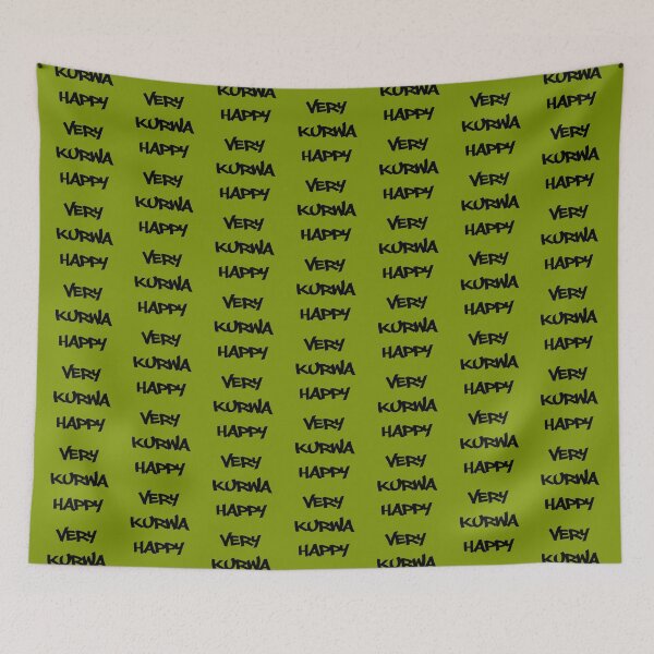 Item preview, VERY KURWA HAPPY 1 designed and sold by FatGiantCat.