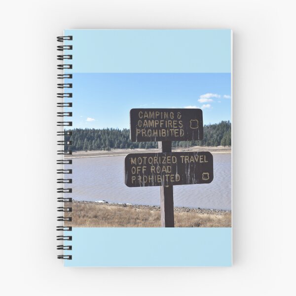 Item preview, Camping Prohibited designed and sold by MangoSeeds.