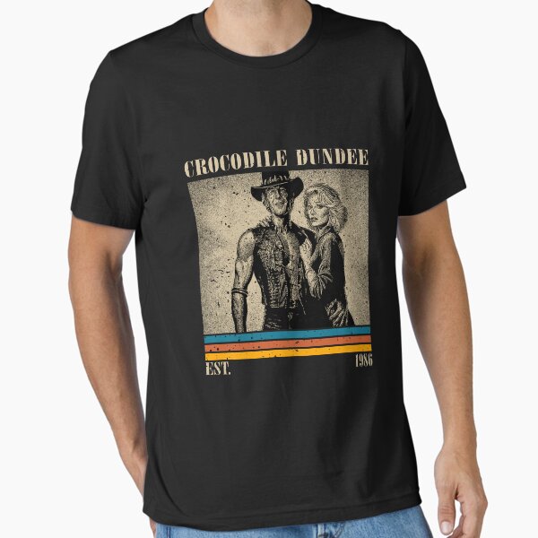 Artikel-Vorschau von Retro Crocodile Dundee, designt und verkauft von MyrnaBrock.