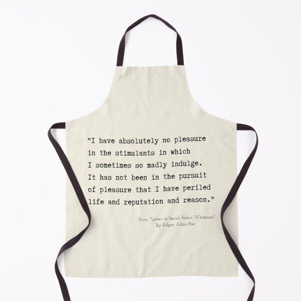 Item preview, A Quote about Despair from "Letter to Sarah Helen Whitman" by Edgar Allan Poe designed and sold by Poemit.
