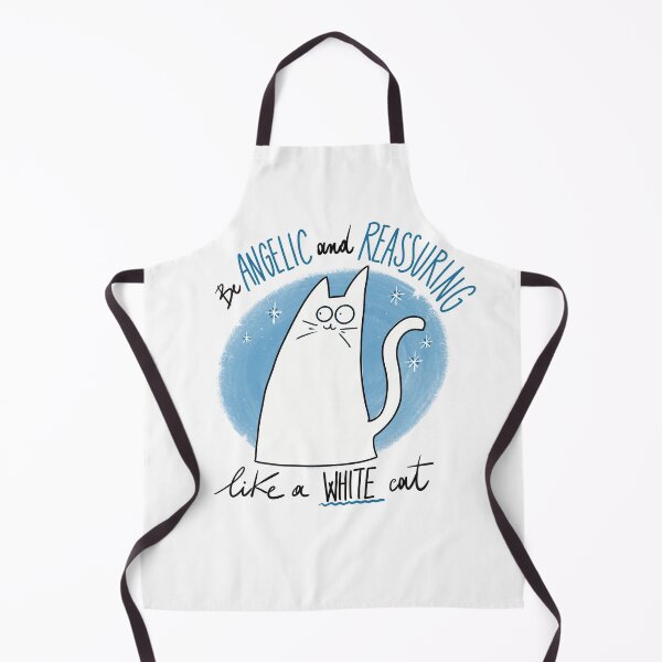 Item preview, White cat mood designed and sold by robyna75.