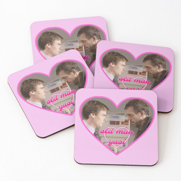 Item preview, House and Wilson Old man yaoi heart designed and sold by traurigekatze.