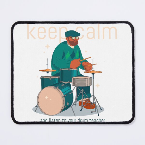 Item preview, Keep calm and listen to your drum teacher designed and sold by FirstTimeTees.