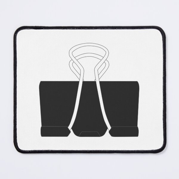 Item preview, Binder Clip Art Sticker designed and sold by MiriamInamine.