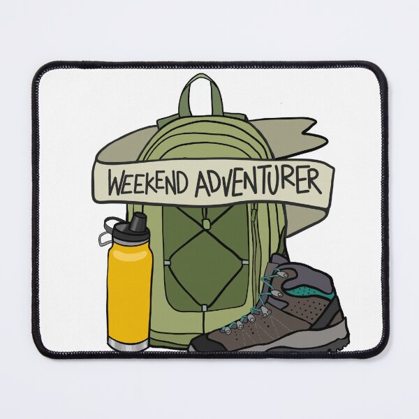 Item preview, Weekend Adventurer designed and sold by Jolly Doodle.