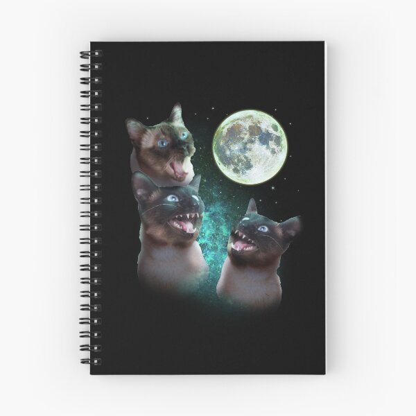 Item preview, Three Catss Maow At Moon Funny Dog Lover Design designed and sold by PNGShop.