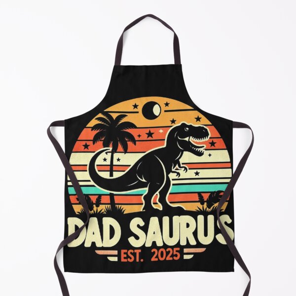 Item preview, Dad To Be 2025 Dad Saurus Dinosaur Promoted to Daddy 2025 designed and sold by SztylishDesigns.