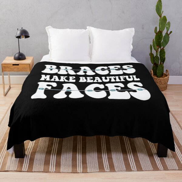 Item preview, Braces Make Beautiful Faces Funny Dentist Design designed and sold by PNGShop.