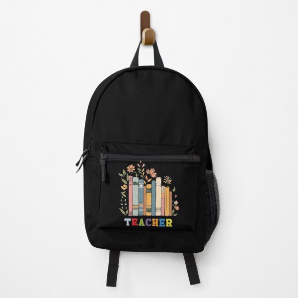 Item preview, teacher name with books designed and sold by LissethsWorld.