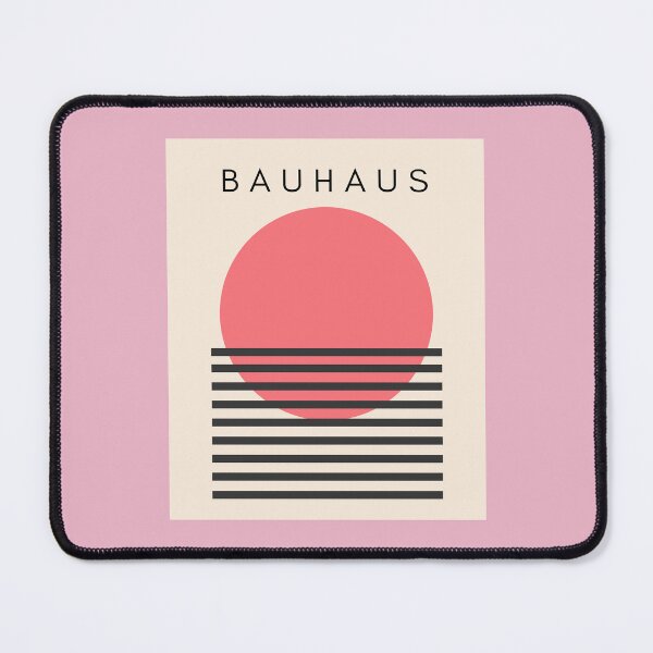 Item preview, Bauhaus Abstract Modern Art Pink Sun designed and sold by Jeallan Designs.