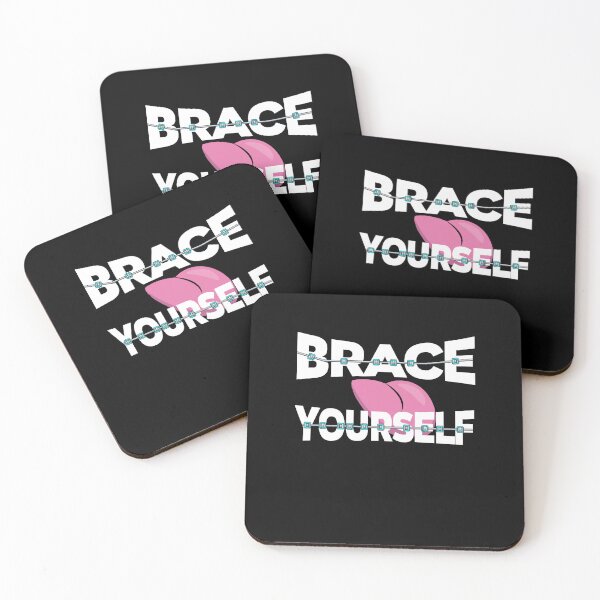 Item preview, Brace Yourself Funny Dentist Design designed and sold by PNGShop.