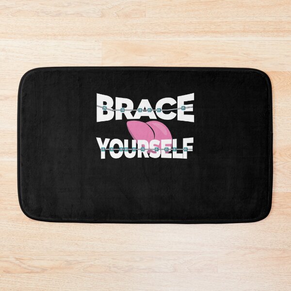Item preview, Brace Yourself Funny Dentist Design designed and sold by PNGShop.