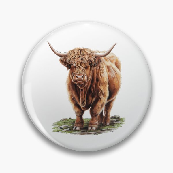 Item preview, Hairy Highland Harold designed and sold by Angry Swan Designs.