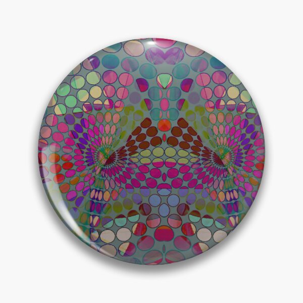 Item preview, mosaic of colorful circles designed and sold by AnnabellaRh.