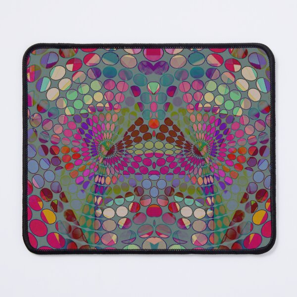 Item preview, mosaic of colorful circles designed and sold by AnnabellaRh.