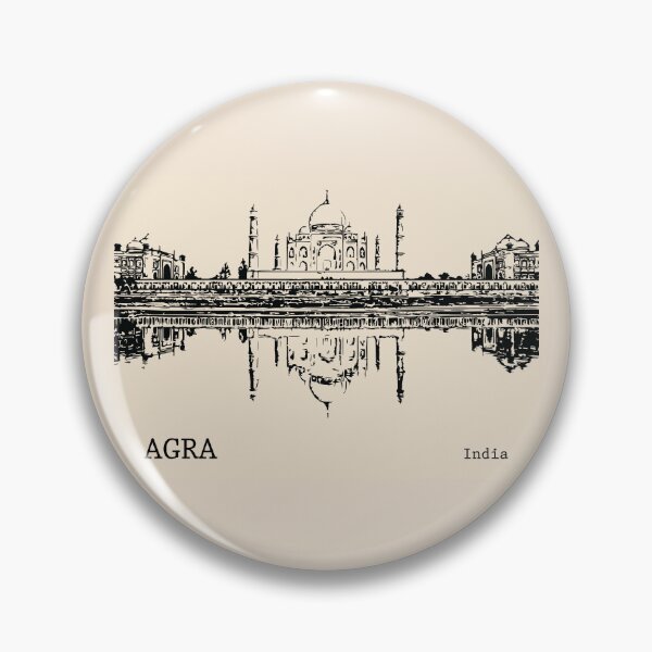 Artikelvorschau, Agra, Indien entworfen und verkauft von Lakeric Cityscapes.