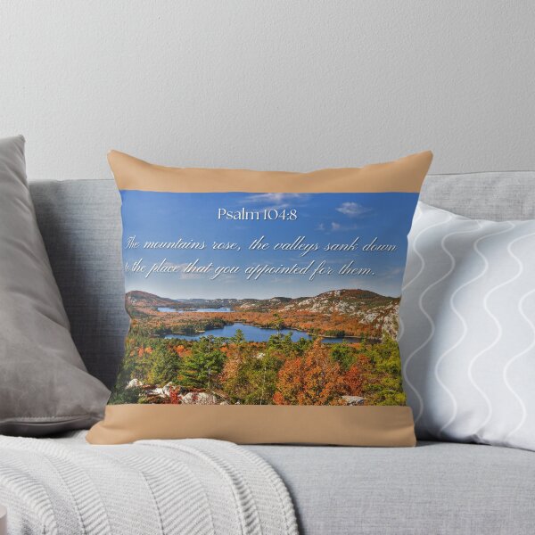 Item preview, Psalm 104:8 | The Mountains and Valleys  designed and sold by Mr-Tshirts.