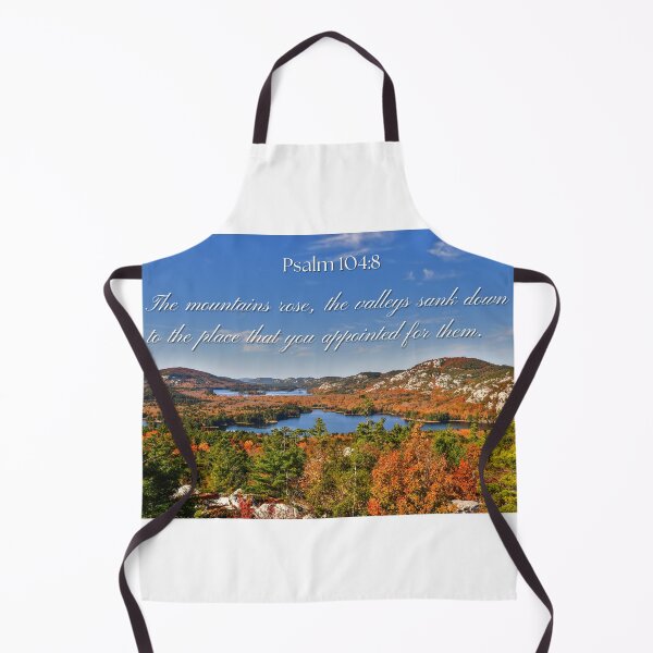 Item preview, Psalm 104:8 | The Mountains and Valleys  designed and sold by Mr-Tshirts.