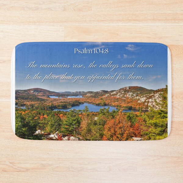 Item preview, Psalm 104:8 | The Mountains and Valleys  designed and sold by Mr-Tshirts.