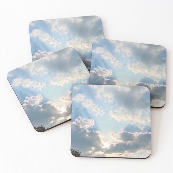 Item preview, Cloudy Sky with shiny Sun designed and sold by ArtUniverse2050.