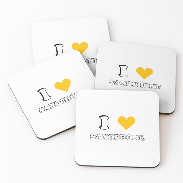 Item preview, I love saxophone  tenor saxophone designed and sold by Inspirationmotivation.