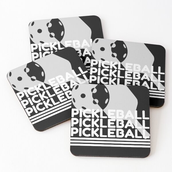Item preview, Pickleball Pickleball Pickleball - White/Grey - Classic designed and sold by iTeeShirts.