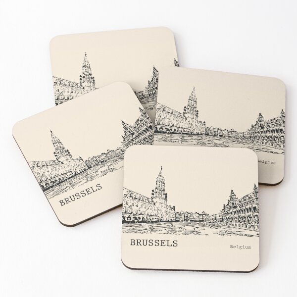 Item preview, Brussels Belgium designed and sold by Lakeric Cityscapes.