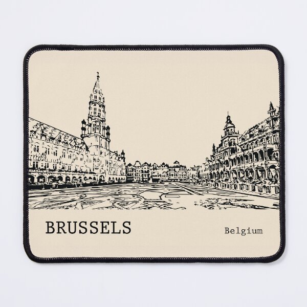 Item preview, Brussels Belgium designed and sold by Lakeric Cityscapes.