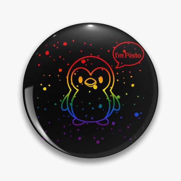 Item preview, Classic Pesto Penguin I'm Pesto Penguin Graphic, Cute Penguin, Baby penguin,  Cute Penguin,  Baby Penguin, Pesto Penguin, I'm pesto Graphic, Colorful Pesto Penguin designed and sold by PrideBeProud.