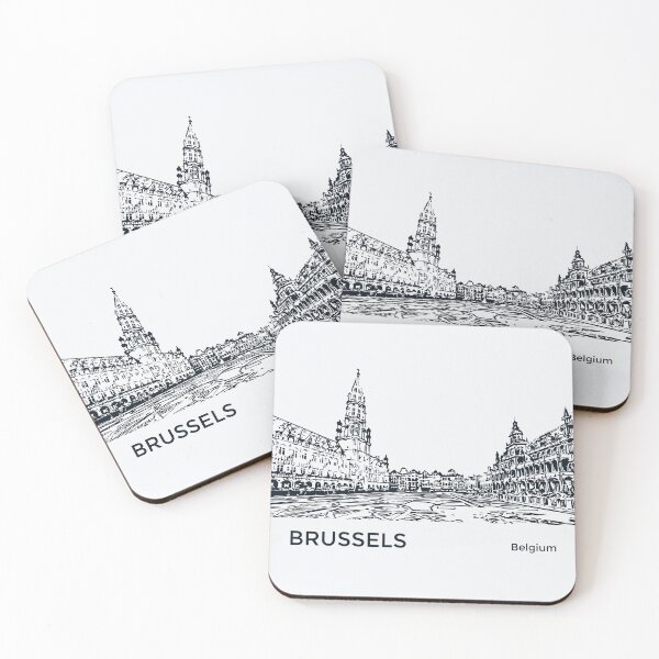 Item preview, Brussels Belgium designed and sold by Lakeric Cityscapes.