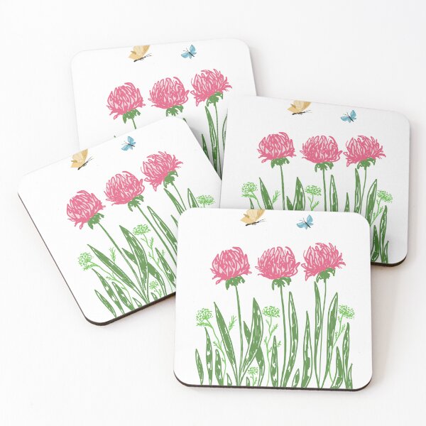 Item preview, Wild flowers and butterflies. Floral composition designed and sold by ZorianArt.