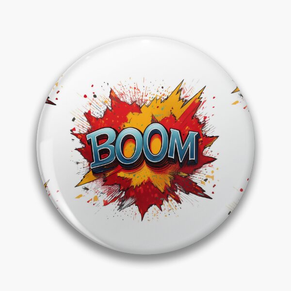 Item preview, Boom Comic Sound Effect – Bold Pop Art Design designed and sold by RaiyaTees.