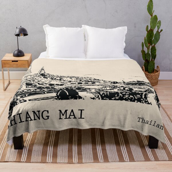 Item preview, Chiang Mai Thailand designed and sold by Lakeric Cityscapes.