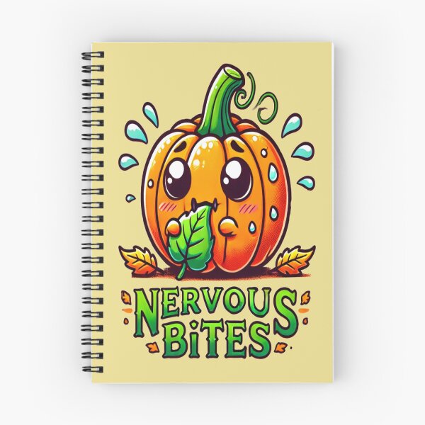 Item preview, Anxious Pumpkin- Nervous Bite designed and sold by Rajasekar.