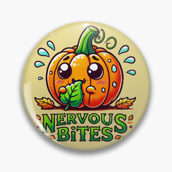 Item preview, Anxious Pumpkin- Nervous Bite designed and sold by Rajasekar.
