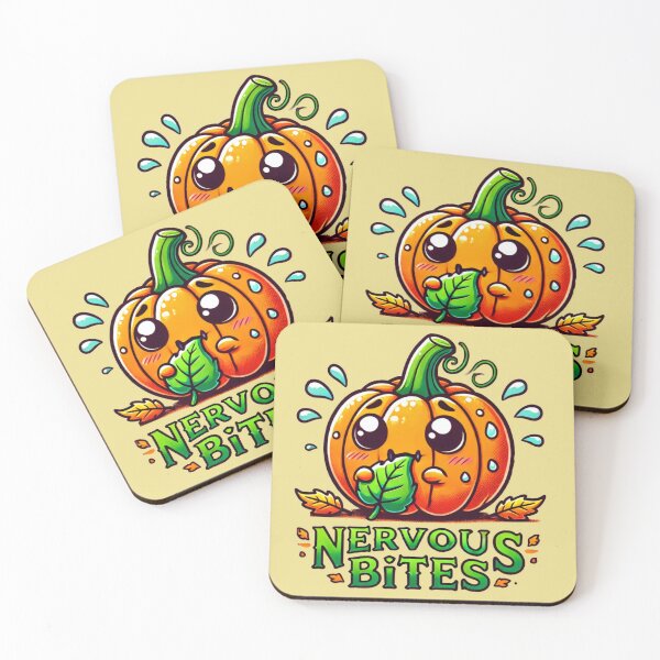 Item preview, Anxious Pumpkin- Nervous Bite designed and sold by Rajasekar.